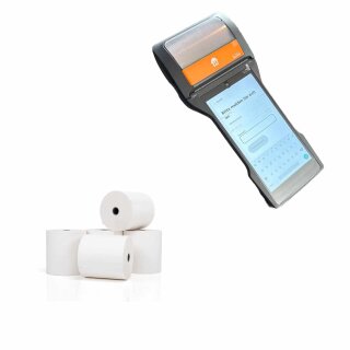 Bonrollen für Lieferando und Just Eat Terminal Sunmi V2s Plus